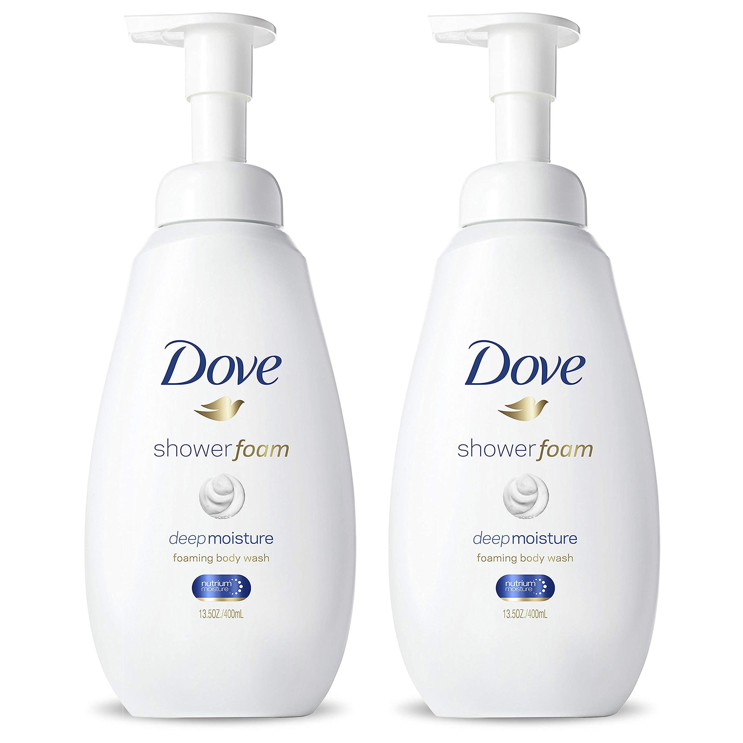 DOVE BODY WASH Dove Shower Foam Deep Moisture 13.5 oz, 2 count
